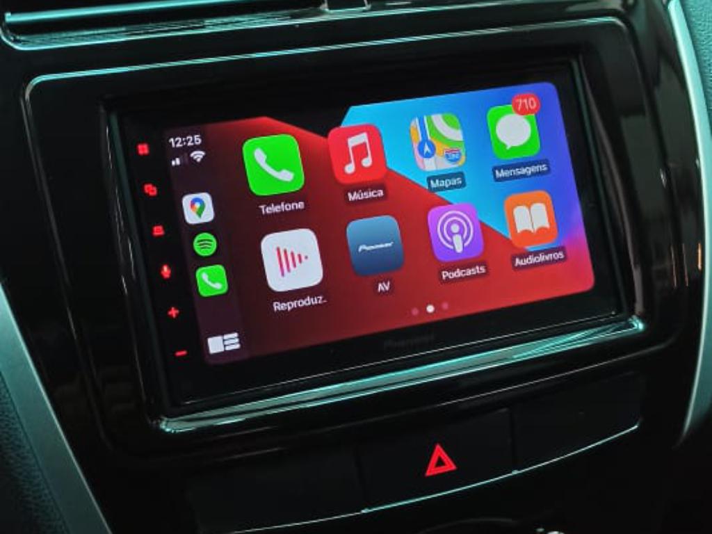 ASX CarPlay e Android Auto Central Multimídia Central Multimídia